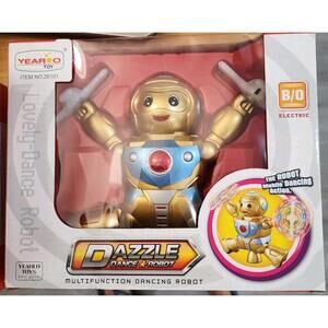 Dazzle Multifunction Dancing Robot – Gliding, 360° Rotation, Fun Interactive 1pc